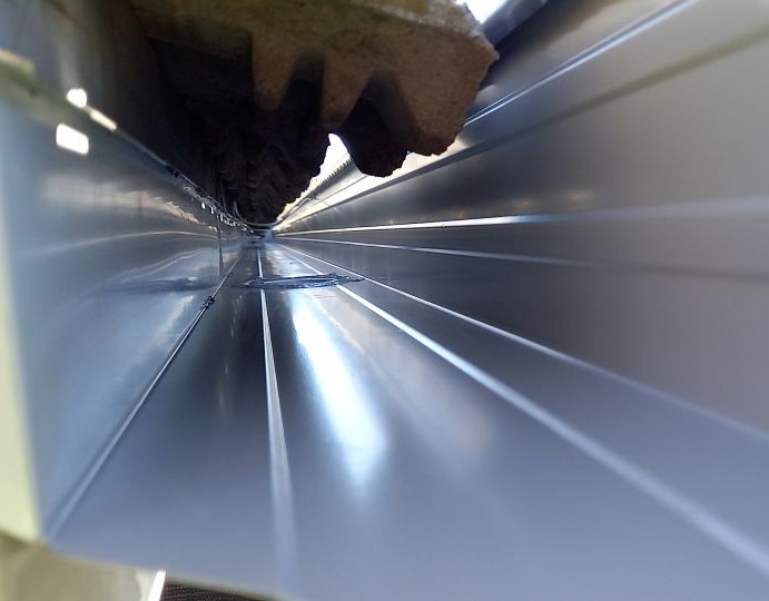 New gutter nstallation Adelaide - Cross Section